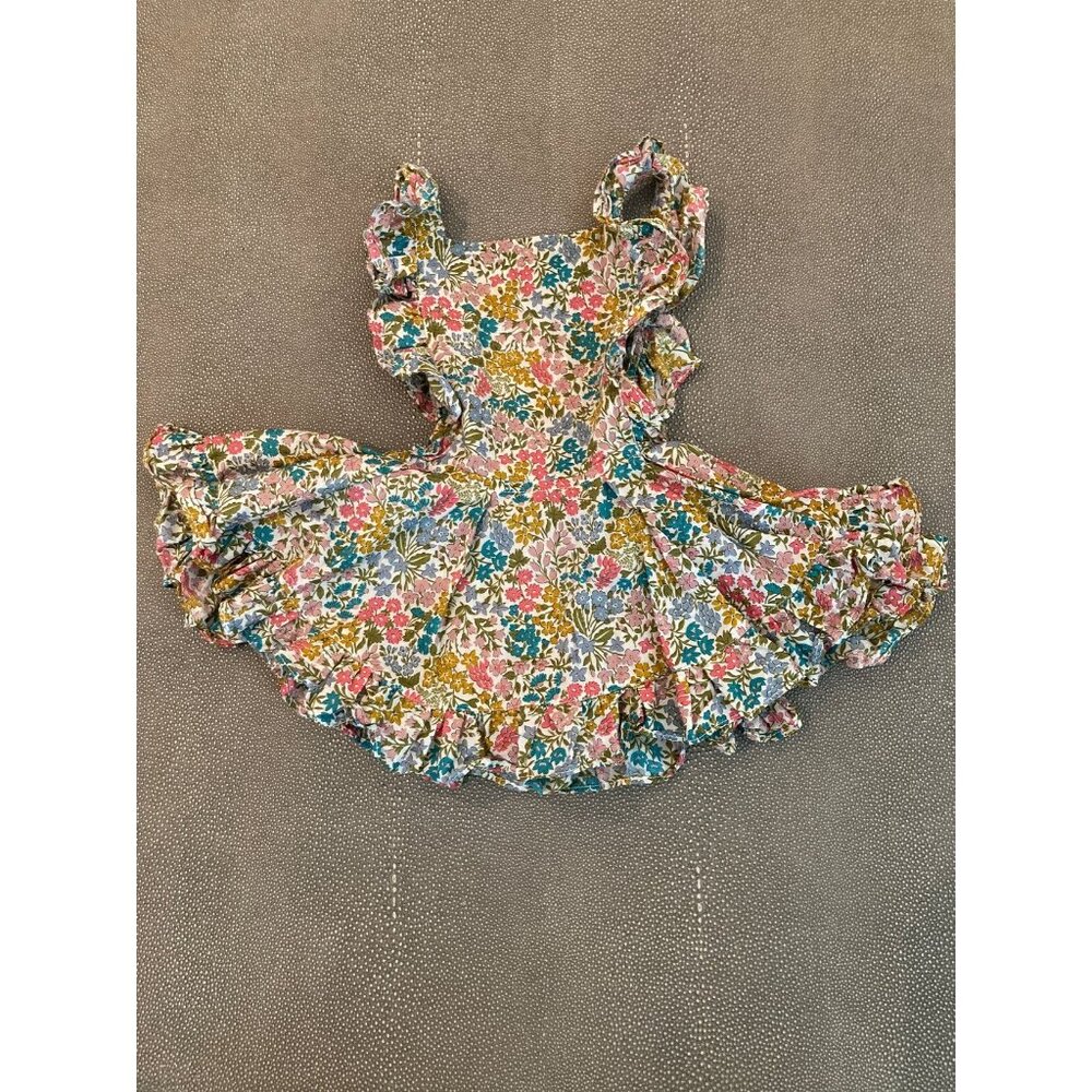Numi Flowery Pinafore 12/24M Excellent Used Condition